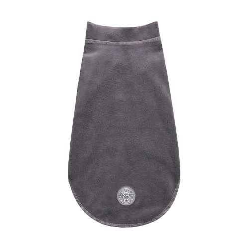 GF PET 4-Way Stretch Micro Polar Fleece Base Layer w/ front legs - Charcoal