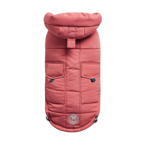 Super Puffy Elasto-FIT Parka w/ Hood & Warm Sherpa - Pink