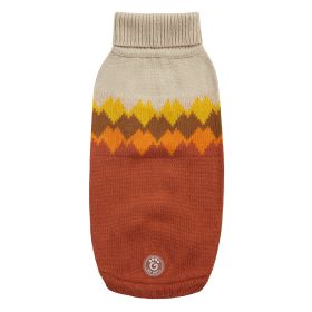 GF Pet - Fireside Sweater- Purple - XL (Color: Chili, size: XL)